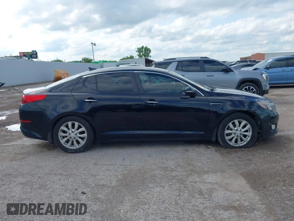 2015 Kia Optima EX with VIN 5XXGN4A75FG357829, listed as a IAAI auction lot 42302163 with 115,277 mi miles and . Bid and sale history available at DreamBid. Image 13.