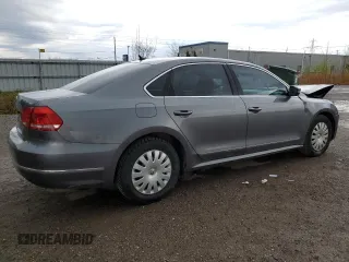 2015 Volkswagen Passat Trendline with VIN 1VWAV7A38FC041679, listed as a Copart auction lot 53419724 with 123,868 mi miles and Salvage title. Bid and sale history available at DreamBid. Image 3.