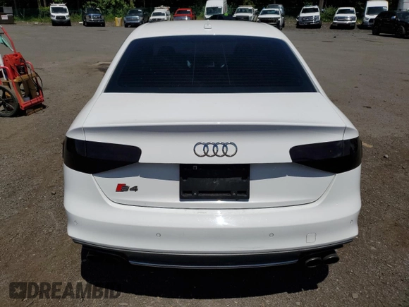 2015 Audi S4 Premium Plus with VIN WAUBGAFL1FA133149, listed as a Copart auction lot 62794864 with 125,194 mi miles and Salvage Title. Bid and sale history available at carsss.com. Image 6.