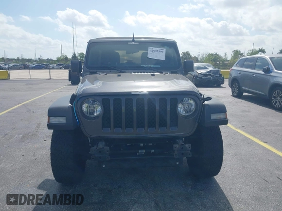 2018 Jeep Wrangler Unlimited Sport S z VIN 1C4HJXDGXJW165312, wystawiony jako IAAI lot #42095590 z przebiegiem 90 598 mil mil oraz . Historia ofert i sprzedaży dostępna na DreamBid. Obrazek 6.