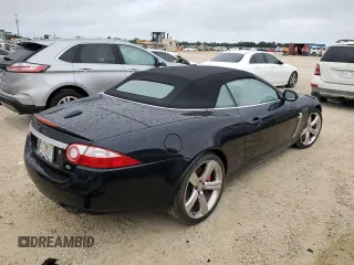 2008 Jaguar XK with VIN SAJWA44C489B21175, listed as a Copart auction lot 74345944 with 0 mi miles and Salvage Title. Bid and sale history available at carsss.com. Image 3.