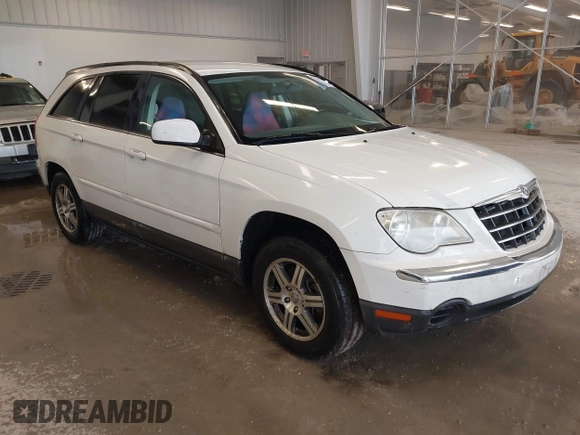 2007 Chrysler Pacifica Touring with VIN 2A8GM68X07R291275, listed as a IAAI auction lot 41540595 with 170,671 mi miles. Bid and sale history available at carsss.com. Image 1.