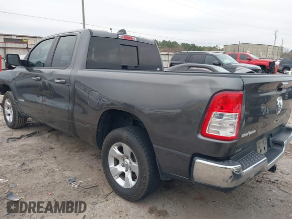 2020 Ram 1500 Big Horn with VIN 1C6RREBT0LN210792, listed as a IAAI auction lot 41540749 with 124,414 mi miles. Bid and sale history available at carsss.com. Image 3.
