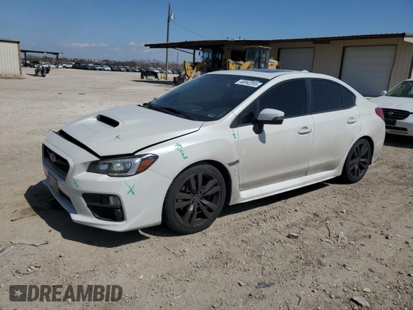 2016 Subaru WRX Limited with VIN JF1VA1N66G8811406, listed as a Copart auction lot 48342395 with 117,187 mi miles and Salvage Title. Bid and sale history available at carsss.com. Image 1.