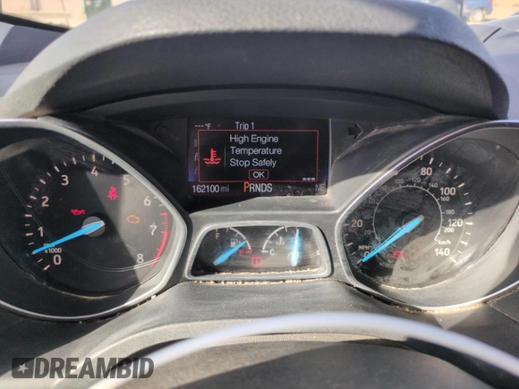 2017 Ford Escape SE with VIN 1FMCU9GD6HUE17668, listed as a Copart auction lot 49694045 with 162,100 mi miles and Salvage Title. Bid and sale history available at carsss.com. Image 9.