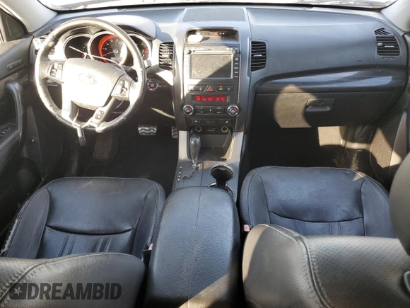 2012 Kia Sorento SX with VIN 5XYKW4A26CG229179, listed as a Copart auction lot 46471675 with 191,901 mi miles and Salvage Title. Bid and sale history available at carsss.com. Image 8.
