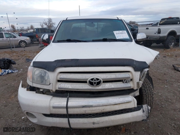 2005 Toyota Tundra SR5 with VIN 5TBBT44145S472290, listed as a IAAI auction lot 41030814 with 159,098 mi miles. Bid and sale history available at carsss.com. Image 6.