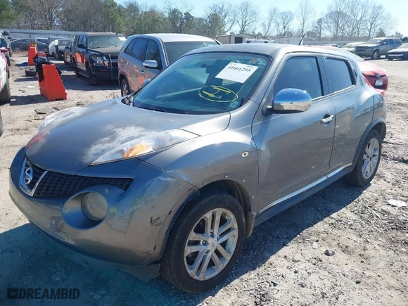 2012 Nissan Juke SL with VIN JN8AF5MR2CT102514, listed as a IAAI auction lot 41661295 with 268,536 mi miles. Bid and sale history available at carsss.com. Image 2.