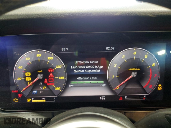 2020 Mercedes-Benz E 450 with VIN WDDZF6JB3LA712788, listed as a Copart auction lot 55017994 with Not Provided miles and Salvage Title. Bid and sale history available at DreamBid. Image 9.