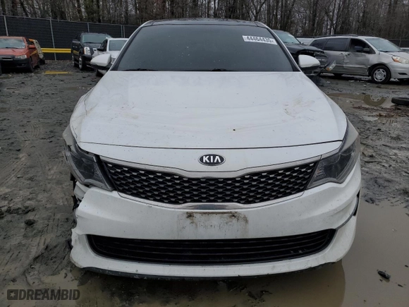 2018 Kia Optima EX with VIN 5XXGU4L36JG231680, listed as a Copart auction lot 44464435 with 82,769 mi miles and Salvage Title. Bid and sale history available at carsss.com. Image 5.