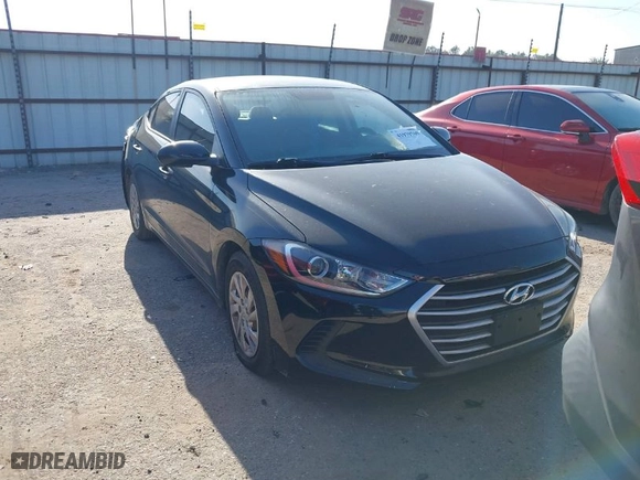 2017 Hyundai Elantra SE with VIN KMHD74LF5HU091867, listed as a IAAI auction lot 41979769 with 112,037 mi miles. Bid and sale history available at carsss.com. Image 1.