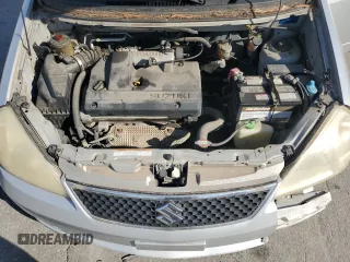 2005 Suzuki Aerio SX z VIN JS2RC61H755303931, wystawiony jako Copart lot #46796435 z przebiegiem 91 524 mil mil oraz Szkoda całkowita • Salvage title. Historia ofert i sprzedaży dostępna na DreamBid. Obrazek 12.