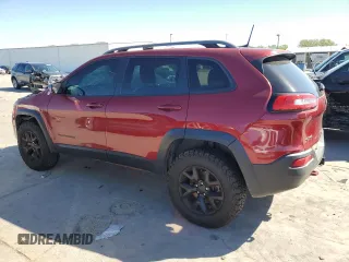2016 Jeep Cherokee Trailhawk z VIN 1C4PJMBS0GW306317, wystawiony jako Copart lot #50572995 z przebiegiem Nie podano mil oraz Nie do naprawy • Non repairable. Historia ofert i sprzedaży dostępna na DreamBid. Obrazek 2.