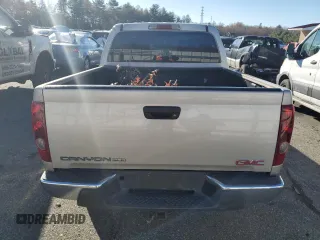 2007 GMC Canyon SLE2 with VIN 1GTDT13E678133024, listed as a Copart auction lot 79754854 with 148,400 mi miles and Salvage Title. Bid and sale history available at carsss.com. Image 6.