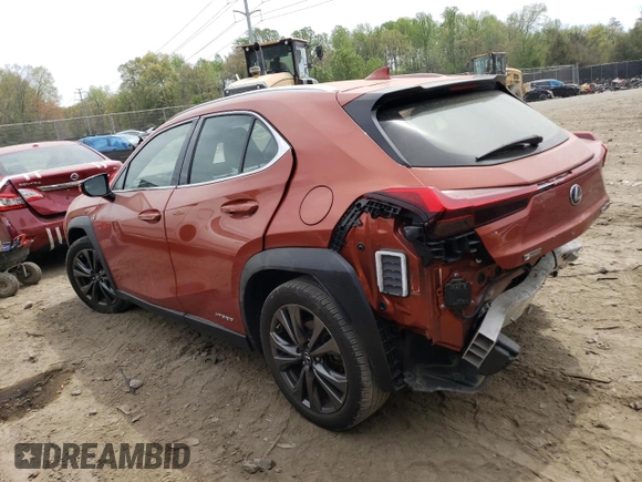 2019 Lexus UX with VIN JTHU9JBH3K2006879, listed as a Copart auction lot 48368473 with 29,924 mi miles. Bid and sale history available at carsss.com. Image 2.
