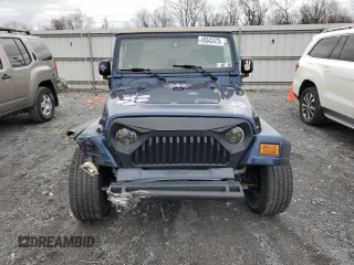 2001 Jeep Wrangler SE with VIN 1J4FA29P41P303093, listed as a Copart auction lot 49342475 with 193,768 mi miles and Salvage Title. Bid and sale history available at carsss.com. Image 5.