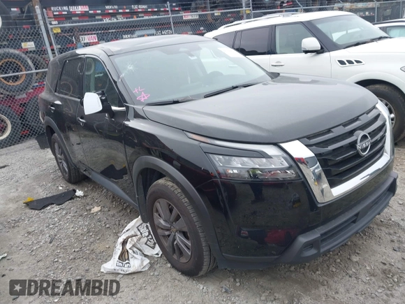 2024 Nissan Pathfinder S with VIN 5N1DR3AAXRC224447, listed as a IAAI auction lot 41165516 with 50,321 mi miles and . Bid and sale history available at DreamBid. Image 1.