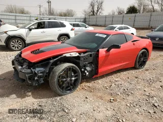 2015 Chevrolet Corvette 1LT z VIN 1G1YA2D74F5117037, wystawiony jako Copart lot #49231505 z przebiegiem 50 488 mil mil oraz Szkoda całkowita • Salvage title. Historia ofert i sprzedaży dostępna na DreamBid. Obrazek 1.