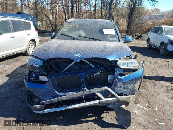 2022 BMW X3 xDrive30i with VIN 5UX53DP08N9K21325, listed as a IAAI auction lot 41690149 with 34,492 mi miles and . Bid and sale history available at DreamBid. Image 12.