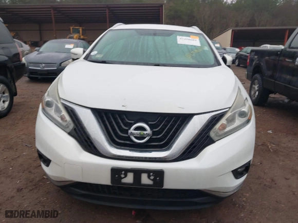 2015 Nissan Murano S with VIN 5N1AZ2MG4FN230662, listed as a IAAI auction lot 41458684 with 198,853 mi miles. Bid and sale history available at carsss.com. Image 6.