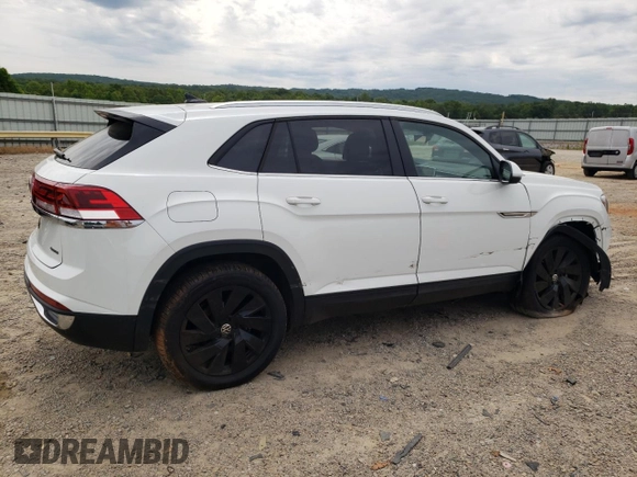 2024 Volkswagen Atlas SE with VIN 1V2KE2CA8RC224962, listed as a Copart auction lot 59100915 with 6,294 mi miles and Salvage title. Bid and sale history available at DreamBid. Image 3.