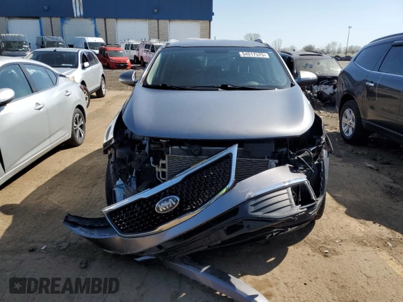 2016 Kia Sportage EX with VIN KNDPCCACXG7837727, listed as a Copart auction lot 54017575 with 69,958 mi miles and Clean Title. Bid and sale history available at carsss.com. Image 5.
