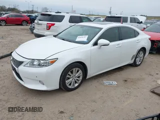 2014 Lexus ES 350 with VIN JTHBK1GG9E2148783, listed as a IAAI auction lot 41624707 with 130,481 mi miles. Bid and sale history available at carsss.com. Image 2.