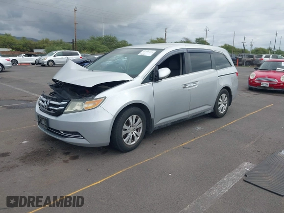 2015 Honda Odyssey EX z VIN 5FNRL5H41FB014485, wystawiony jako IAAI lot #41280164 z przebiegiem 120 650 mil mil oraz . Historia ofert i sprzedaży dostępna na DreamBid. Obrazek 16.