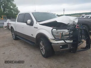 2018 Ford F-150 XL with VIN 1FTEW1EG3JKD47103, listed as a IAAI auction lot 42295205 with 187,501 mi miles and . Bid and sale history available at DreamBid. Image 1.