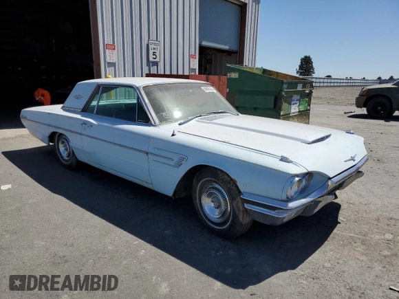 1965 Ford Thunderbird with VIN 5Y83Z110089, listed as a Copart auction lot 60890164 with 59,379 mi miles and Clean Title. Bid and sale history available at DreamBid. Image 4.