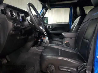 2022 Jeep Wrangler Unlimited Rubicon with VIN 1C4JJXR69NW190564, listed as a Copart auction lot 83703504 with 16,803 mi miles and Salvage title. Bid and sale history available at DreamBid. Image 7.