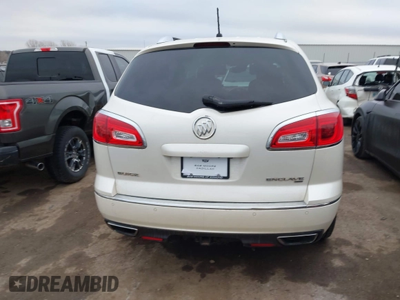 2014 Buick Enclave Premium with VIN 5GAKVCKDXEJ243216, listed as a IAAI auction lot 41709325 with 76,319 mi miles and . Bid and sale history available at DreamBid. Image 16.