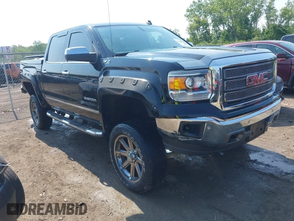 2014 GMC Sierra 1500 SLT with VIN 3GTU2VEC1EG363079, listed as a IAAI auction lot 42419679 with 128,055 mi miles and . Bid and sale history available at DreamBid. Image 1.
