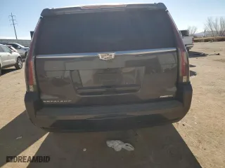 2017 Cadillac Escalade Premium Luxury with VIN 1GYS4CKJ7HR147924, listed as a Copart auction lot 86201344 with 0 mi miles and Salvage Title. Bid and sale history available at carsss.com. Image 6.