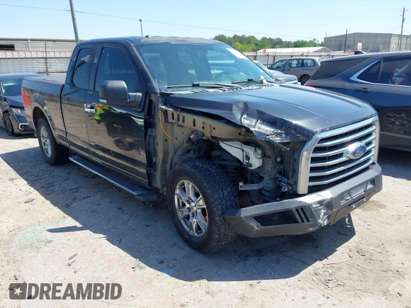 2015 Ford F-150 XL with VIN 1FTEX1CF7FKF12438, listed as a IAAI auction lot 41993076 with 141,785 mi miles and . Bid and sale history available at DreamBid. Image 1.