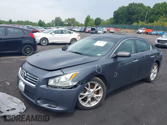 2013 Nissan Maxima SV with VIN 1N4AA5AP8DC806396, listed as a IAAI auction lot 39946999 with 141,665 mi miles and . Bid and sale history available at DreamBid. Image 2.
