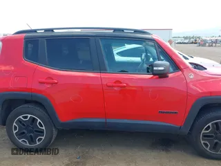 2017 Jeep Renegade Trailhawk with VIN ZACCJBCB3HPE47124, listed as a IAAI auction lot 42644090 with 77,345 mi miles and . Bid and sale history available at DreamBid. Image 14.