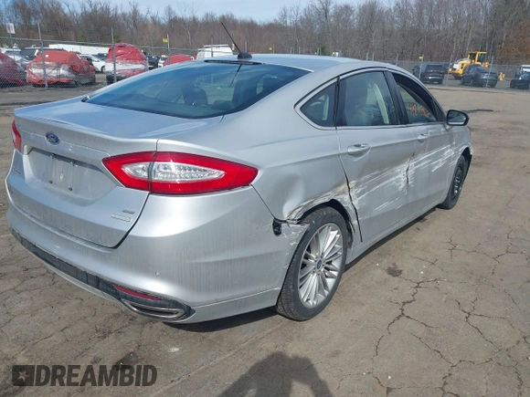 2016 Ford Fusion SE with VIN 3FA6P0T93GR348715, listed as a IAAI auction lot 41810962 with 102,782 mi miles. Bid and sale history available at carsss.com. Image 4.