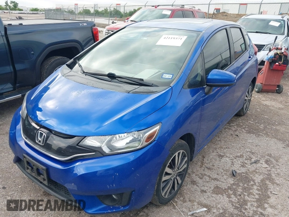 2015 Honda Fit EX-L with VIN 3HGGK5H81FM763121, listed as a IAAI auction lot 42119371 with 96,888 mi miles and . Bid and sale history available at DreamBid. Image 6.
