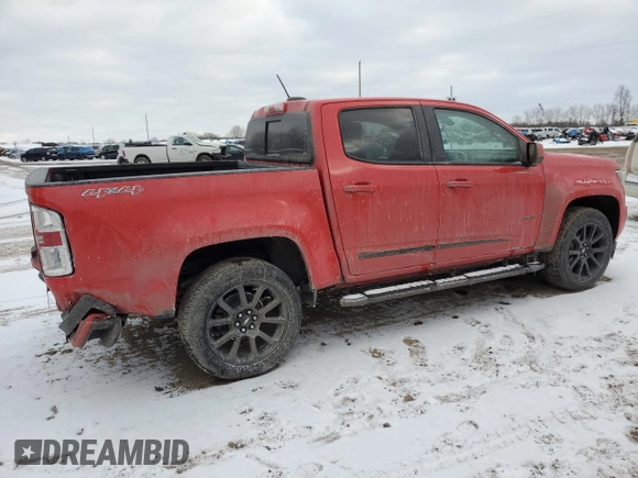 2020 Chevrolet Colorado 4WD LT with VIN 1GCGTCEN0L1181238, listed as a Copart auction lot 87245914 with 64,178 mi miles and Salvage Title. Bid and sale history available at carsss.com. Image 3.
