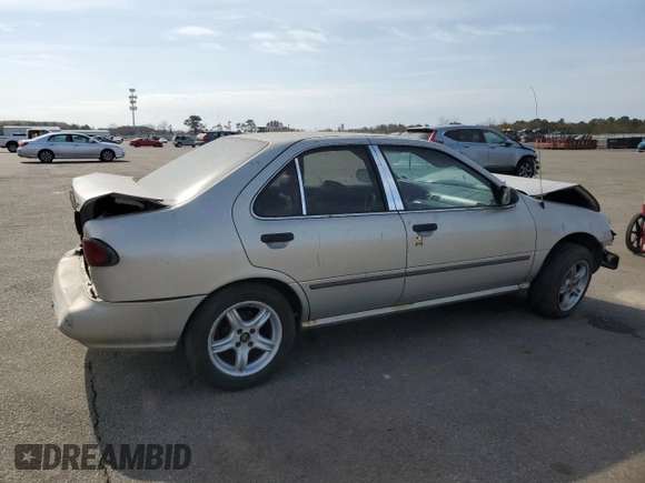 1996 Nissan Sentra XE z VIN 3N1AB41D5TL010573, wystawiony jako Copart lot #47284155 z przebiegiem 158 185 mil mil oraz Szkoda całkowita • Salvage title. Historia ofert i sprzedaży dostępna na DreamBid. Obrazek 3.
