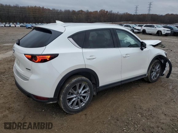 2021 Mazda CX-5 Grand Touring with VIN JM3KFADM9M0418578, listed as a Copart auction lot 85288084 with 37,861 mi miles and Salvage Title. Bid and sale history available at carsss.com. Image 3.