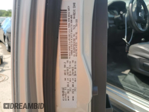 2016 Ram 2500 Tradesman with VIN 3C6LR5AT3GG101362, listed as a Copart auction lot 59287675 with 94,062 mi miles and Salvage title. Bid and sale history available at DreamBid. Image 13.