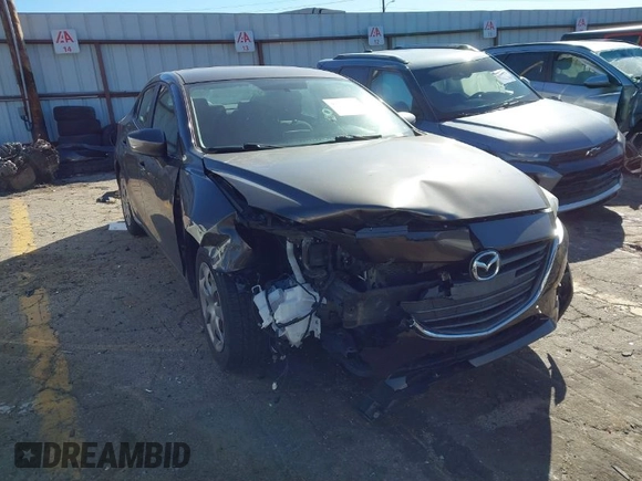 2015 Mazda 3 i Sport with VIN 3MZBM1U75FM124634, listed as a IAAI auction lot 41734761 with 111,597 mi miles and . Bid and sale history available at carsss.com. Image 1.