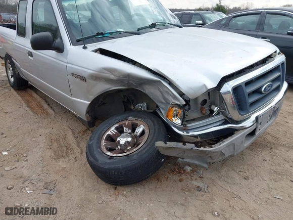 2005 Ford Ranger XL with VIN 1FTYR14U75PA60268, listed as a IAAI auction lot 41514318 with 253,792 mi miles. Bid and sale history available at carsss.com. Image 6.