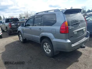2005 Lexus GX 470 with VIN JTJBT20X650076318, listed as a IAAI auction lot 41896094 with 221,348 mi miles and . Bid and sale history available at DreamBid. Image 3.
