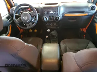 2013 Jeep Wrangler Unlimited Sport with VIN 1C4BJWDG7DL557119, listed as a Copart auction lot 63186715 with 86,241 mi miles and Salvage title. Bid and sale history available at DreamBid. Image 8.