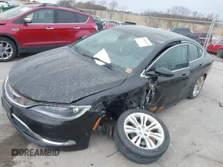 2015 Chrysler 200 Limited with VIN 1C3CCCAB5FN546251, listed as a IAAI auction lot 41860725 with 171,380 mi miles. Bid and sale history available at carsss.com. Image 17.