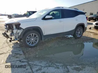 2023 GMC Terrain SLT z VIN 3GKALVEG5PL186604, wystawiony jako Copart lot #54454255 z przebiegiem 58 740 mil mil oraz Szkoda całkowita • Salvage title. Historia ofert i sprzedaży dostępna na DreamBid. Obrazek 1.