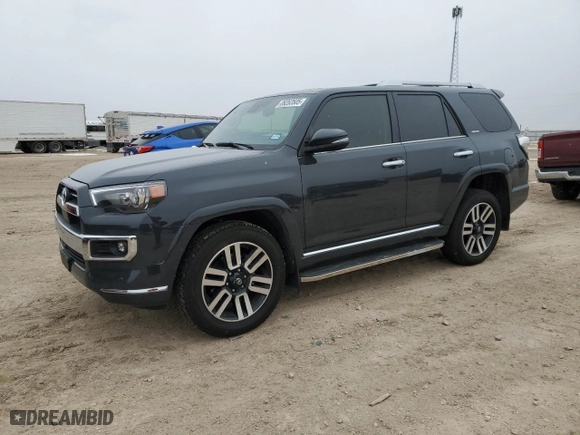 2024 Toyota 4Runner Limited with VIN JTEKU5JR2R6254676, listed as a Copart auction lot 89263505 with 6,857 mi miles and Salvage Title. Bid and sale history available at carsss.com. Image 1.